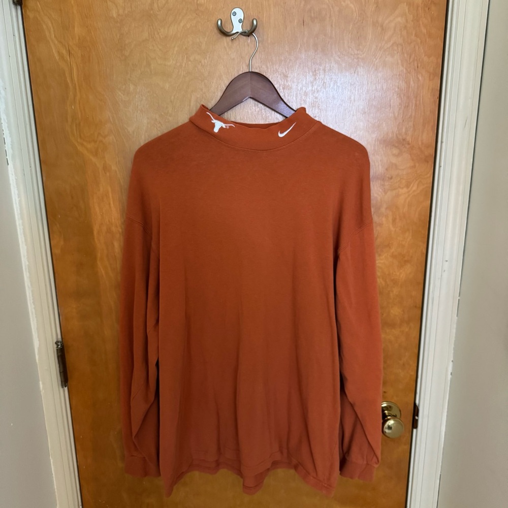 Nike Texas Longhorns mock turtleneck